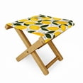thumbnail image 2 of Society6 Avenie Mediterranean Summer Lemons Outdoor Ottoman, 2 of 3
