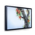 thumbnail image 3 of Designart 'Blooming Flowers Of An Old Tree In Spring I' Traditional Framed Canvas Wall Art Print, 3 of 5