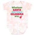 thumbnail image 3 of Inktastic Christmas Whatever Santa Doesn't Bring Me Grandma Will Boys or Girls Baby Bodysuit, 3 of 5