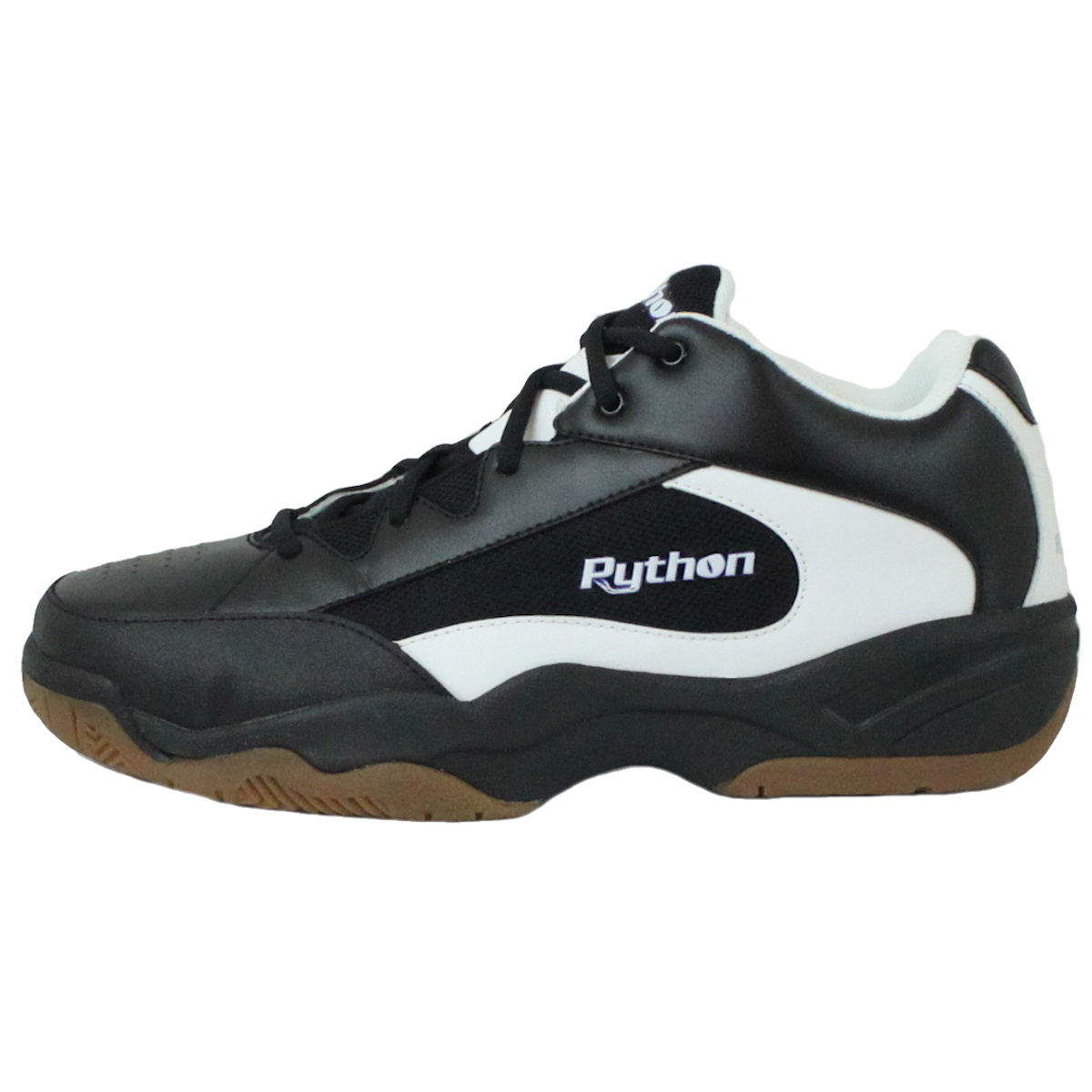 Python Wide (EE) Width Indoor Black Mid Size Racquetball (Squash, Badminton, Volleyball) Shoe - image 1 of 6