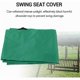 thumbnail image 4 of Canopy Swing Cover and Swing Cover, 3-Seater Patio Chair Swing Canopy Cover for Garden Patio Hammock Seat, 4 of 5