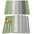 thumbnail image 2 of Vintage Sage Green Gray Woodgrain Placemat for Dining Table Tableware Mats Kitchen Dish Mat Pad 4/6pcs Table Mat Home ration, 2 of 7