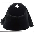 thumbnail image 3 of Bolso transportín lavable para perros y gatos, cesta transportín para perros, bolso para conejos, bolso de viaje de pana para mascotas de campo, negro L, 3 of 4