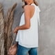 thumbnail image 5 of Blusa de cuello halter para mujer, blusas de gasa de verano, camiseta sin mangas, camiseta casual, blusa elegante, 5 of 5