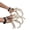 Beige, variant on Nieyigj Halloween Knuckles Skeleton Hands Bone Claw Hands Outdoor Party Decoration Props Black 10.63 inches / 27 cm
