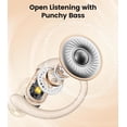 Open Ear Headphones Earbuds 40HRS Playtime Headphone Digital Display ...