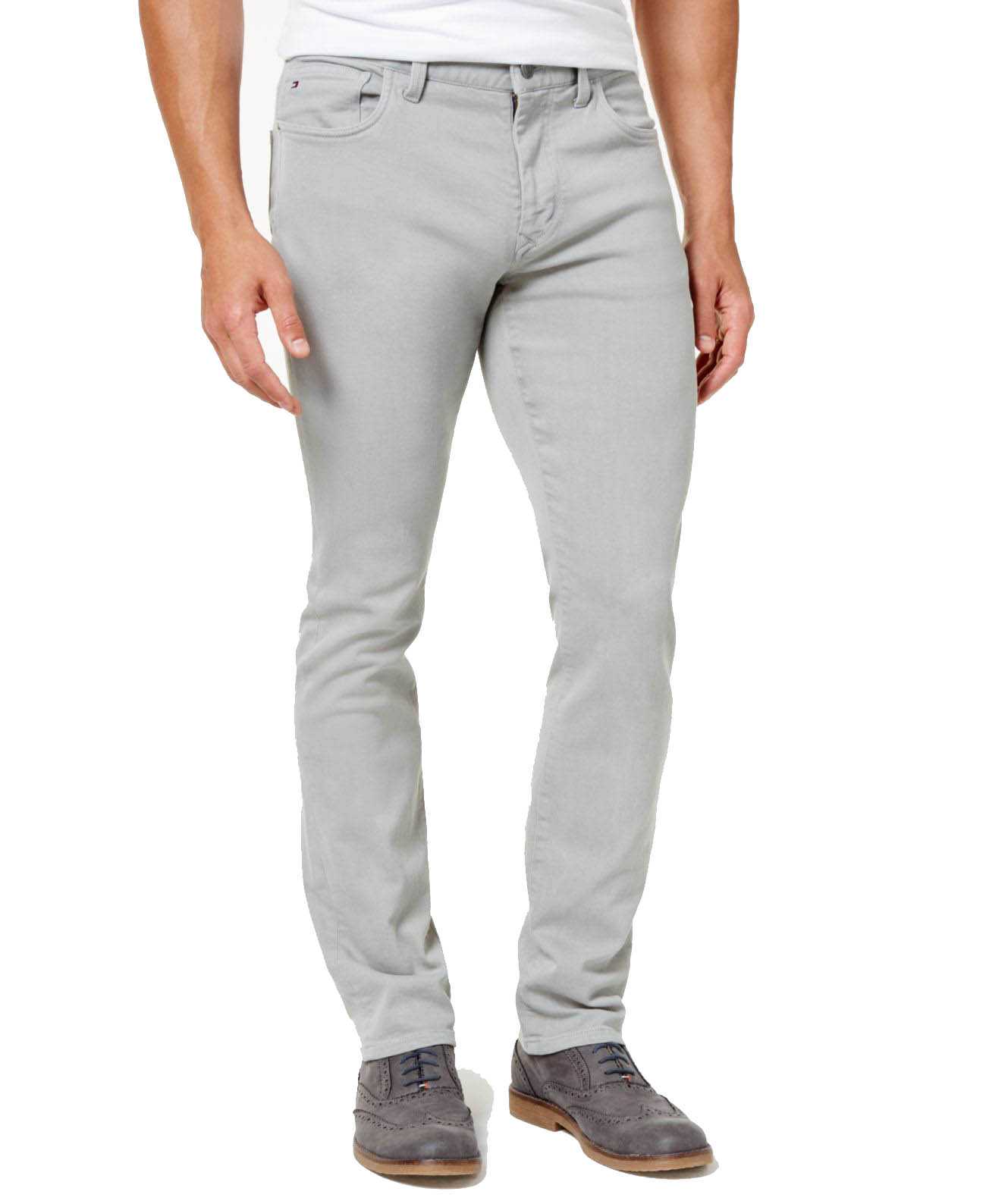 tommy hilfiger men's straight fit stretch jeans
