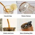 thumbnail image 2 of Vaso de agua BLUEPOLAR Amber de 380 ml con pajita, paquete de 2, 2 of 6