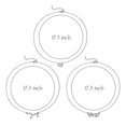 thumbnail image 2 of GROBRO7 12 Constellation Sign Pendant Necklaces for Women, 3Pcs Collarbone Layered Letter Necklaces Jewellery Gifts for Mother Sister Girlfriend, Silver, 2 of 6