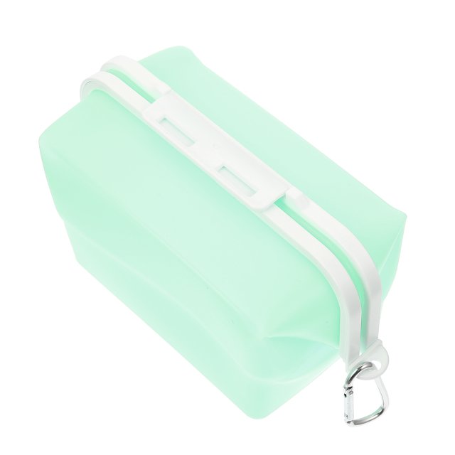 KAKOWELY Conteneur de Conservation des Aliments en Silicone Vert Sac de Conservation Durable Réutilisable