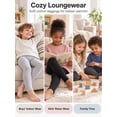 thumbnail image 2 of Girls Leggings Kids5 Pack Cotton Full‑Length Stretch Pants Basic Toddler Daily Wear 3T‑12, 2 of 7