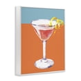 thumbnail image 2 of Stupell Industries Modern Cocktail on Blocked Hues White Framed Giclee Art, 24 x 30, by Susan Jill, 2 of 7