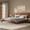 Brown, variant on URTR Solid Bamboo Platform Bed with Tall Headboard & Support Slats, Modern Minimalist Wood Bed Frame for Bedroom & Guest Room, No Box Spring Needed, Brown, King