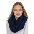 thumbnail image 2 of Basico Women Winter Warm Knit Infinity Scarf Soft Shawl, 2 of 5