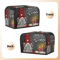 thumbnail image 3 of Sikiie Traditional Scandinavian Dwarf Toaster Covers 2 Slice Dustproof Toaster Cover Bread Machine Cover, Dustproof Cover - 11.4" x 7.5" x 7.9", 3 of 7