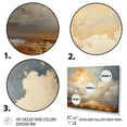 thumbnail image 3 of Designart "Clouds Prairies compositions V" Landscapes Floater Framed Canvas Art Print, 3 of 7