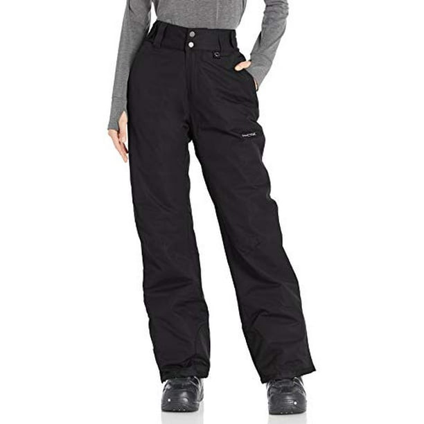Arctic Women's Insulated Snow Pants, Black, 4X (28W-30W) Short