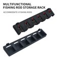 thumbnail image 3 of Xingzhi Boat Fishing Rod Rack Fishing Holder Stand Storage Pole Mount Wall Rack Horizontal Sponge 32x6.5cm 1Set, 3 of 6
