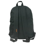 K-Cliffs Unisex Classic 16 School Backpack Black, Teen-Adult, 100% Polyester