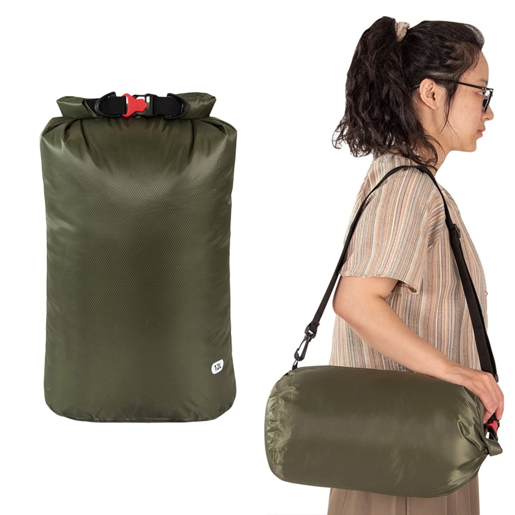 Waterproofed Dry Bags With Wet Separation Pockets Backpacks Outdoor Sports Bag for Swimming and Boats