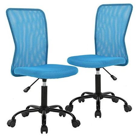 Ergonomic Office Chair Desk Mesh Computer With Lumbar Support No Arms Swivel Rolling Executive For Back Pain 2 Pack Blue Canada Ergonomic Office Chair Desk Mesh, Office Chair No Arms Lumbar Support
