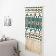thumbnail image 3 of Maydear Macrame Woven Wall Hanging Tapestry- Boho Chic Bohemian Geometric Art Decor - Beautiful Apartment Dorm Room Door Decoration-2 Set, 19.7"W×35.4"L, 3 of 3