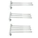 thumbnail image 2 of Barra de toalla abatible Yuarrent de acero inoxidable 2/3/4 barras accesorios de baño, 2 of 6