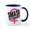 White/Navy Inside, variant on CafePress - Smash The Patriarchy Mug - 11 oz Ceramic Mug - Novelty Coffee Tea Cup