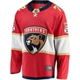 thumbnail image 2 of Men's Fanatics Sergei Bobrovsky Red Florida Panthers Breakaway Player Jersey, 2 of 3