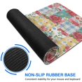thumbnail image 6 of Long Mouse Pads for Desk,Pioneer Flower Floral Print Pattern Desk Mats on Top Of Desks, Desk Mouse Pad Extra Large with 3mm Non-Slip Base and Stitched Edge for Gaming,Office,Work,Home 47.3"x23.6", 6 of 6