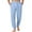 003Sky Blue, variant on Dwelliawo Men's Pajama Pants Soft Sleepwear Loungewear Pants Separate Bottoms Jogger Pant Loose Fit Drawstring Pj Pants with Pockets Beige 2XL