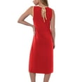 thumbnail image 2 of Women's G-III 4Her by Carl Banks Scarlet San Francisco 49ers Main Field Maxi Dress, 2 of 2