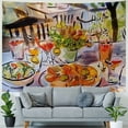 thumbnail image 4 of Orinice Food and Drinks Tapestry Wall Hanging Unique Style for Home Wall Decor Art Living Room Bedroom Dorm Decoration 40x30inch, 4 of 6