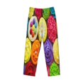 thumbnail image 4 of Disketp Brightly Colored Cupcakes Men'S Pajama Pants - Ultra Soft Fleece Sleep And Lounge Pants (Size: S-Xxl), 4 of 9