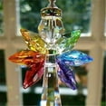 thumbnail image 3 of Crystal Suncatcher Angel Rainbow Maker Car‘s Rearview Mirror Hanging Ornament Lucky Charm for Car Home Decor, 3 of 8