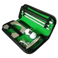 thumbnail image 1 of Portable 3 Section Right Handed Golf Putter Set, Aluminum Alloy Indoor Putting Trainer with Target for Beginners & Office Practice, 1 of 7