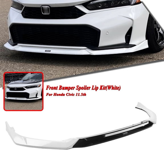 Front Spoiler Lip Splitter Kit For Honda Civic 11.5th 2025-2026 YOFER