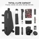thumbnail image 5 of Bolsa para cuadro de bicicleta ZHAOCHENG impermeable triangular 4 l, 5 of 5