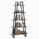 thumbnail image 4 of Yeshouse estantería de 5 niveles 2024, madera rústica estilo escalera, diseño industrial, ideal para sala, dormitorio u oficina en casa, 4 of 5
