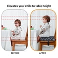 thumbnail image 3 of Cojín De Asiento De Refuerzo Para Niños Pequeños, Una Prueba De Agua Portátil Sin Resbalón De Alta Densidad, Esponja De Esponja Para El Asiento Infantil Para La Mesa, 3 of 7
