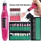 thumbnail image 2 of Máquina de taladro profesional para uñas eléctrica para manicura, limas de uñas, brocas, herramientas de juego de cortadoras de fresado, Gel eliminador de esmalte, 2 of 4