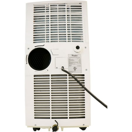 Whirlpool - 250 Sq. Ft. Portable Air Conditioner - White