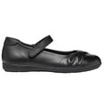thumbnail image 4 of Geox Girls J Iberide F Leather School Shoes, 4 of 4