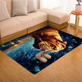 thumbnail image 4 of DTG Chinese Dog Rug 3x5, 4x6, 5x8 Area Rugs for Living Room Non-Slip Oriental Throw Bedroom Rug Ultra-Thin Large Office Dining Room, 4 of 8