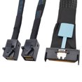 thumbnail image 3 of MCIO 8i 74P Slimline SAS a 2-SFF-8643 Cable 0 8 m PCIE5.0 adaptador servidor, 3 of 3