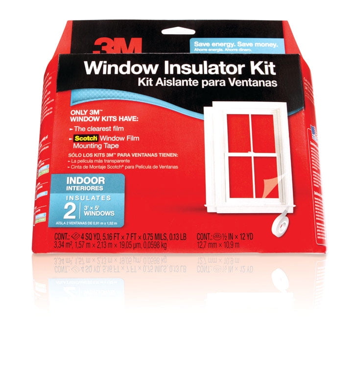 3M Indoor Window Insulator Kit for 5 Windows
