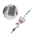 thumbnail image 2 of Osdhezcn Sweet Bowknot Heart Guitar Pendant Phone Straps Bag Charm Key Decoration Chain, 2 of 15