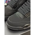 thumbnail image 4 of N I-K-E A i r-Jor-dan 4 Black Cat Men's Sneakers -CU1110-010, 4 of 5