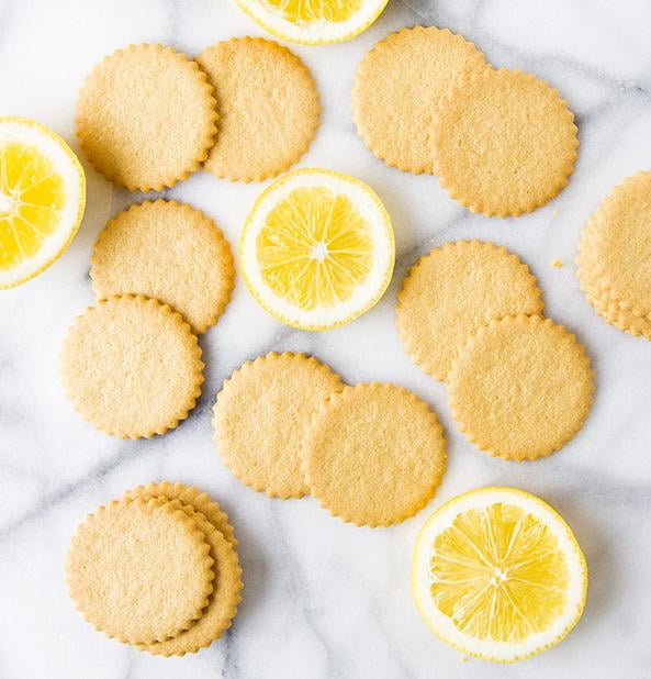Pack of 6, Dewey's Bakery Meyer Lemon Cookie Thins, 9 oz