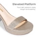 thumbnail image 3 of Sandalia DREAM PAIRS DWUMHS2508 Plataforma Tacones Anchos Dorados, 3 of 7